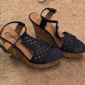Navy Wedges